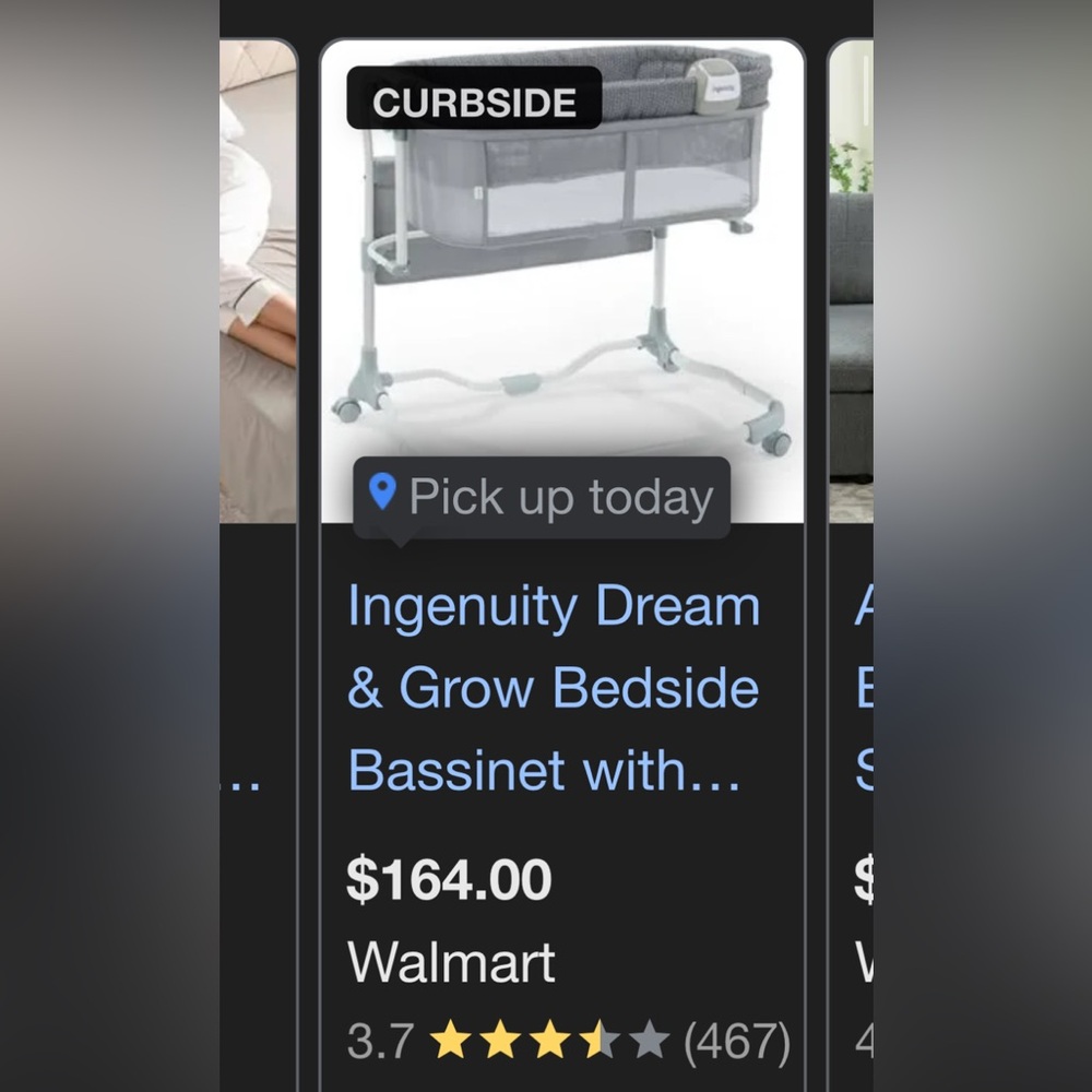 Ingenuity Dream & Grow Bedside Bassinet